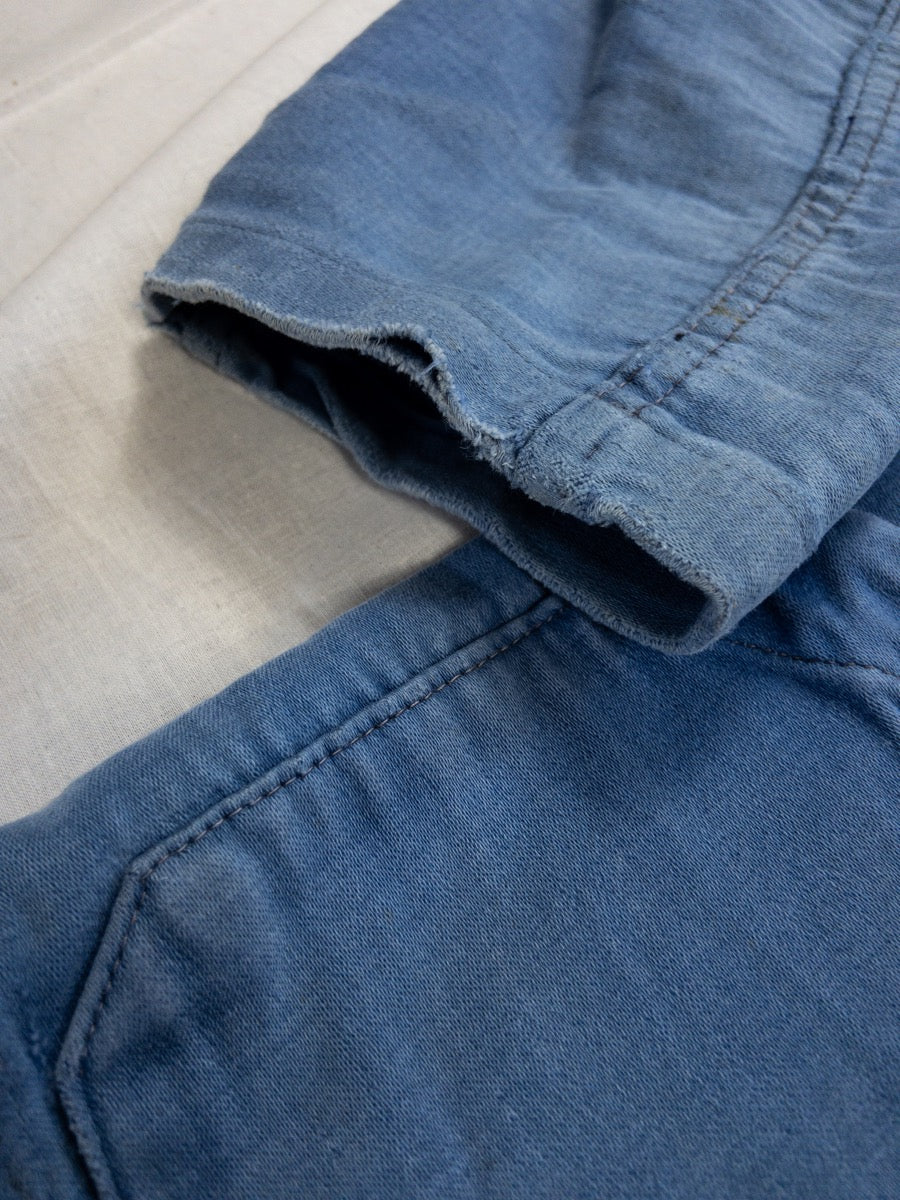 1960s French Moleskine Chore Jacket, Size M/L