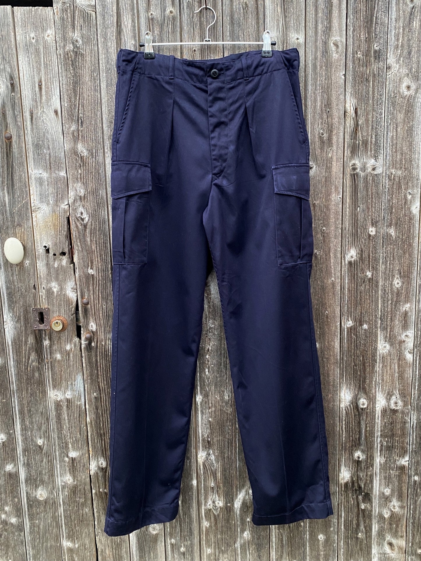 1990s Pleated British Army Cargo Pants, Size XL & XXL