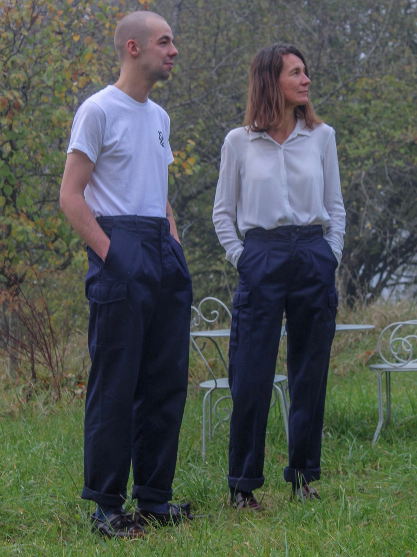 1990s Pleated British Army Cargo Pants, Size XL & XXL