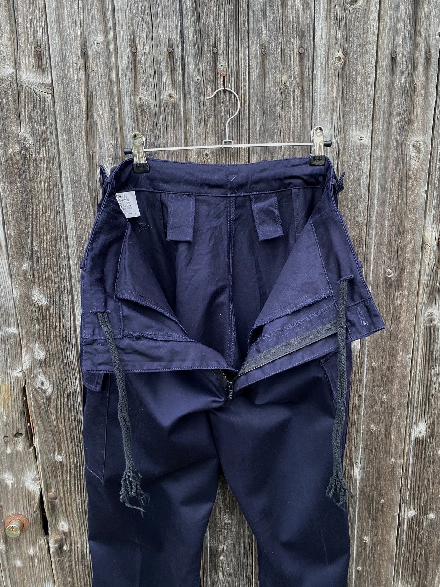 1990s Pleated British Army Cargo Pants, Size XL & XXL