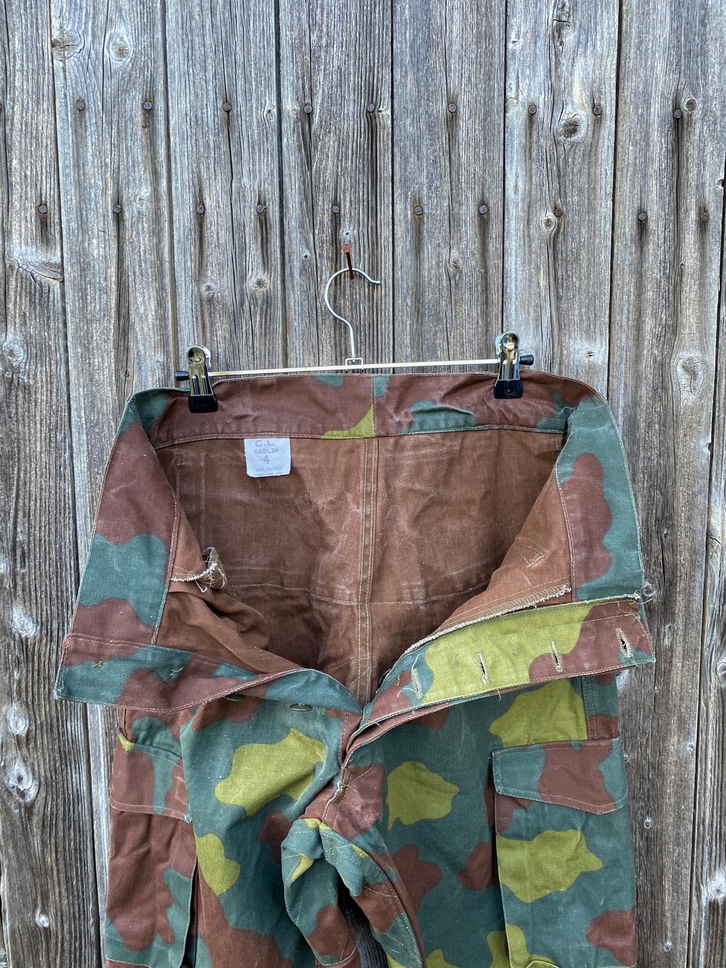 1990s Italian Navy « San Marco » Cargo Pants, Size S to M