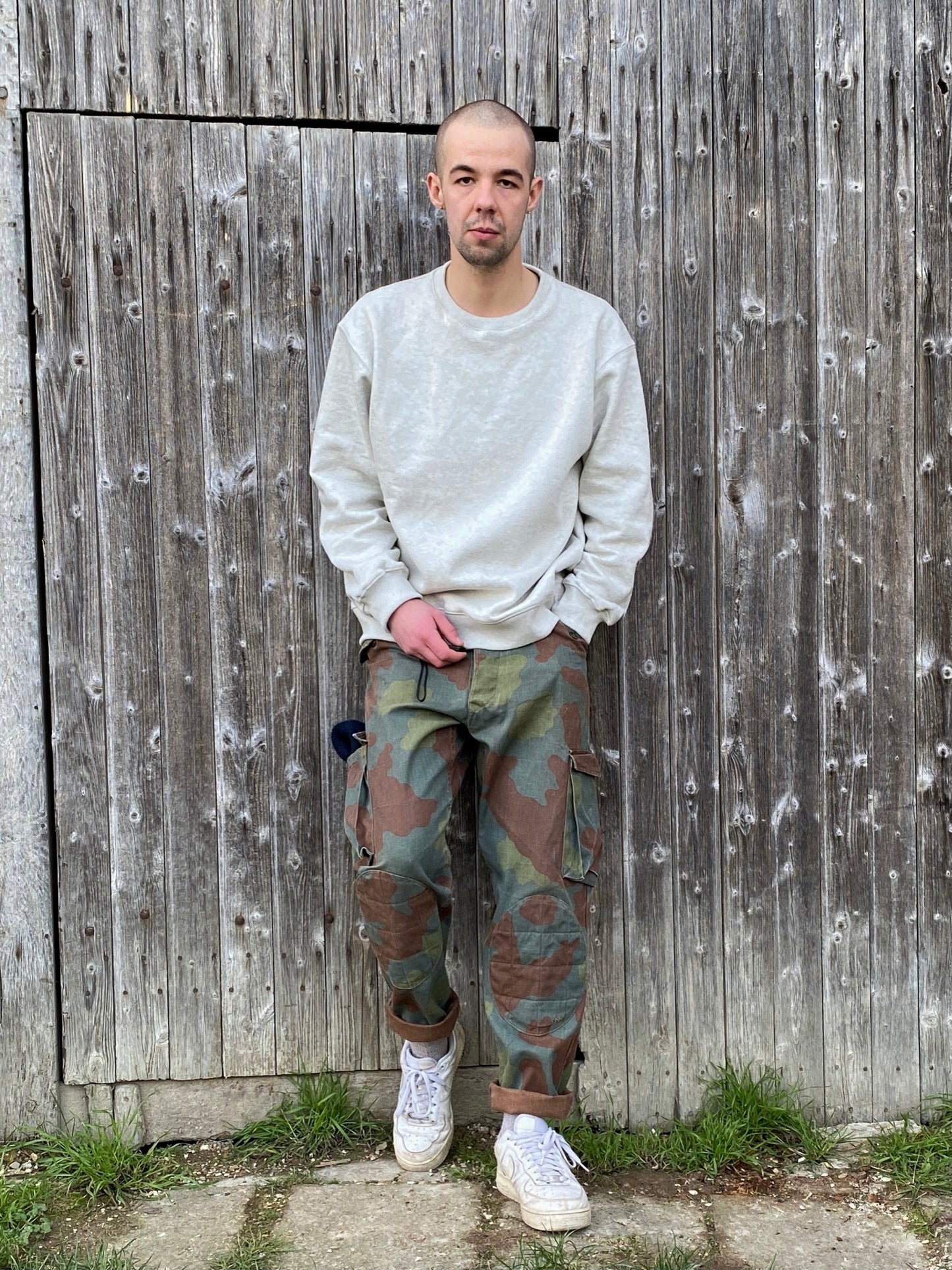 1990s Italian Navy « San Marco » Cargo Pants, Size S to M