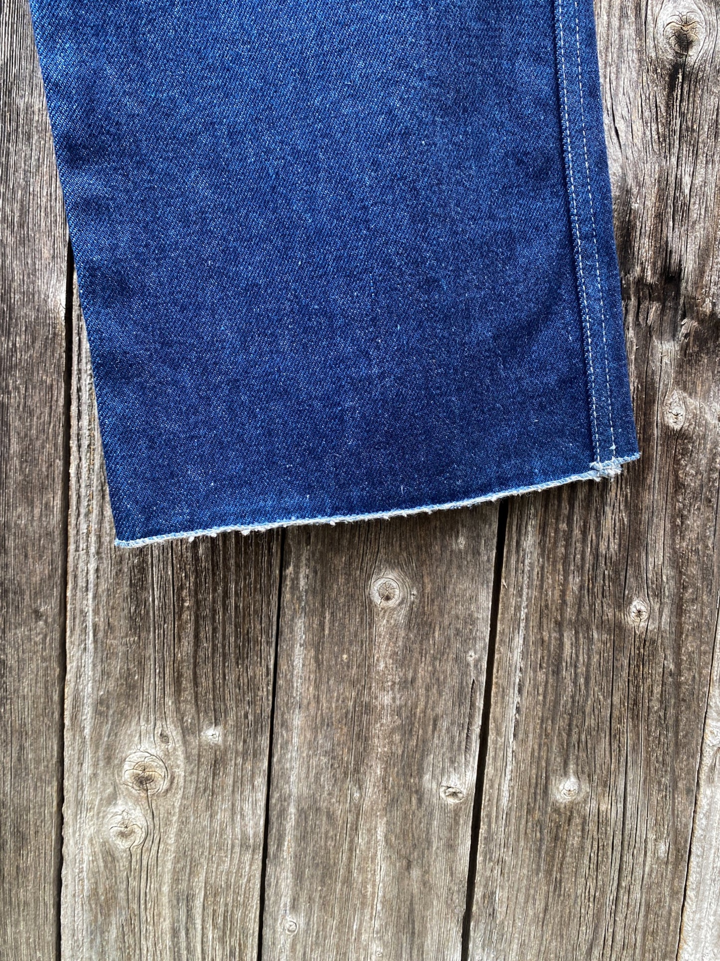 1970s « Cone Mills Denim » French Cowboy Jeans, Deadstock, Size XS/S