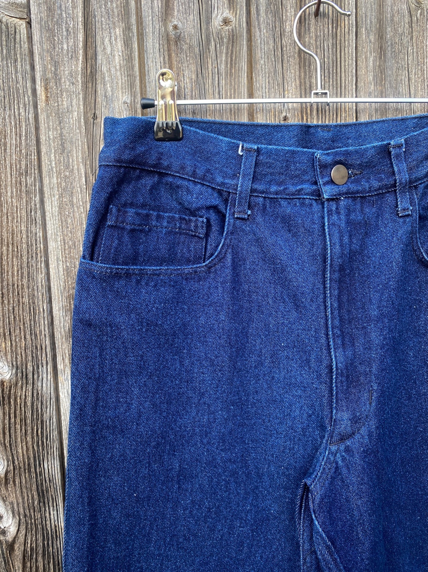 1990s Italian Navy Denim, Size XS to XL