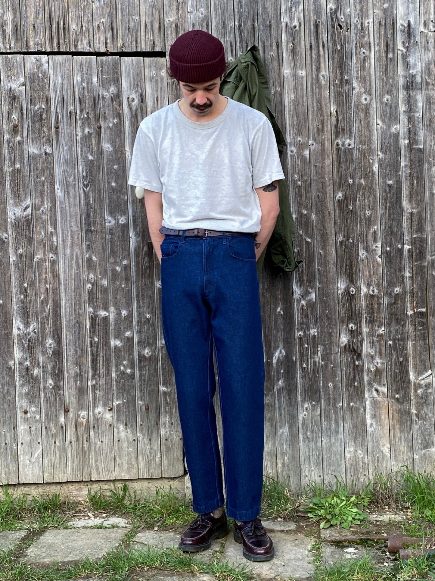 1990s Italian Navy Denim, Size XS to XL