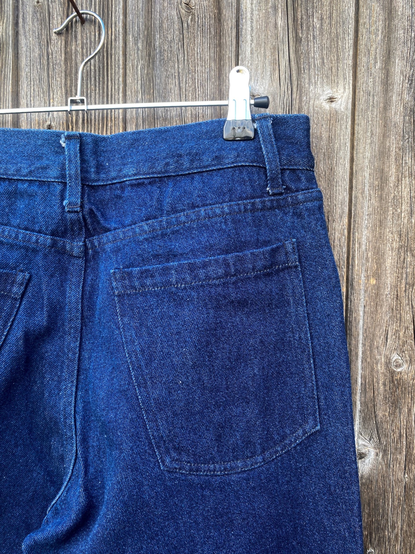 1990s Italian Navy Denim, Size XS to XL