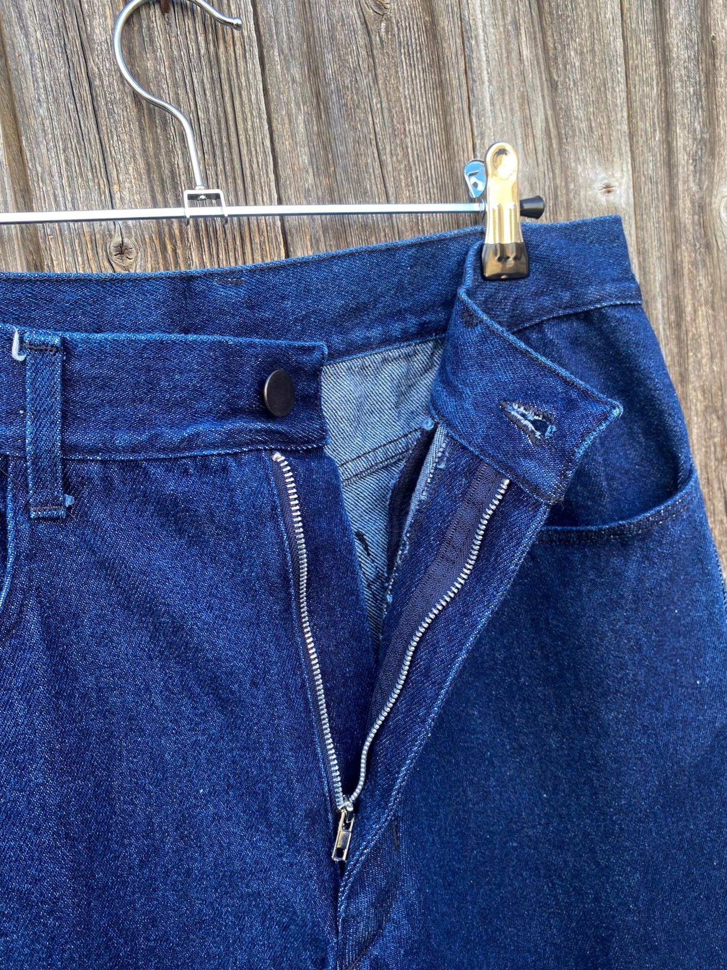1990s Italian Navy Denim, Size XS to XL