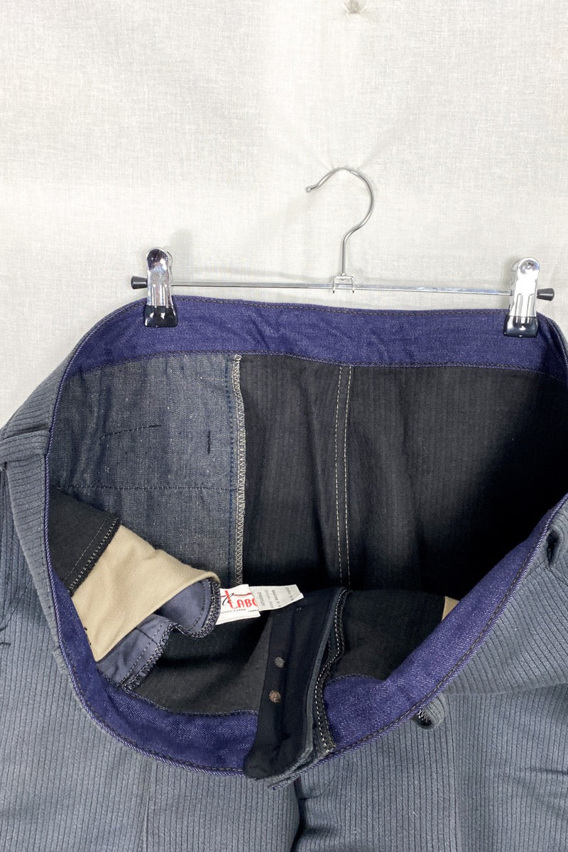 1980s French Chore Pants, Deadstock, Size 2XL
