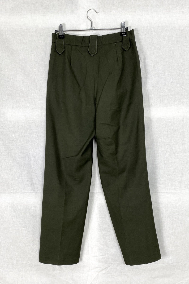 1970s Portuguese Army Tailored Pants, Size XXS/XS