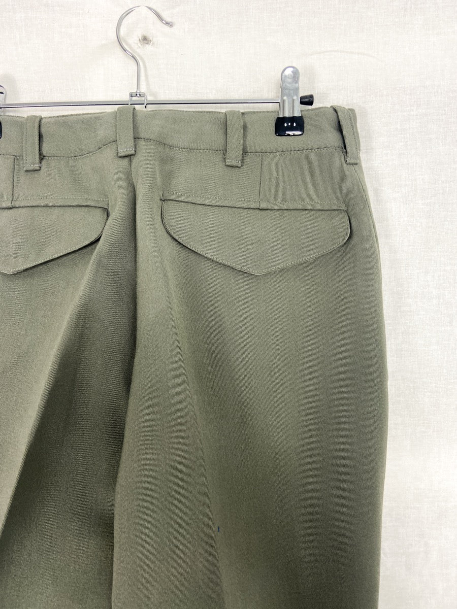 1980s Austrian Army Dress Pants, Size XS