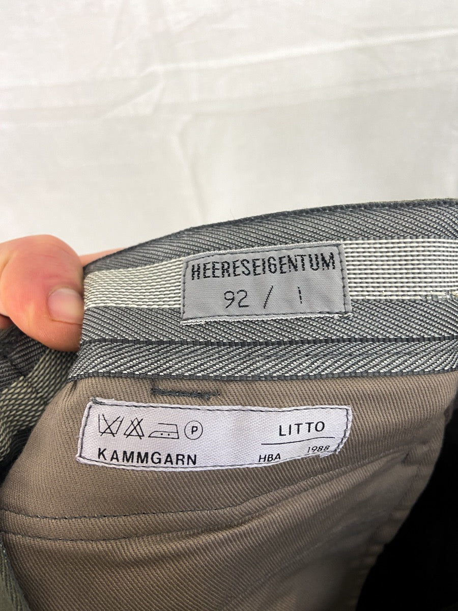 1980s Austrian Army Dress Pants, Size XS