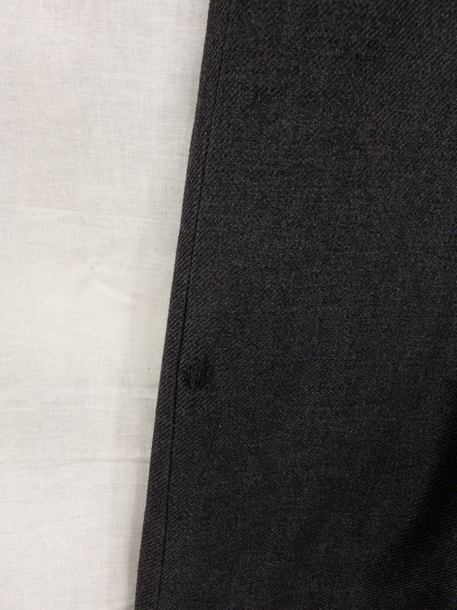 1950s Wool French Work Pants, Cinch Back, Size S