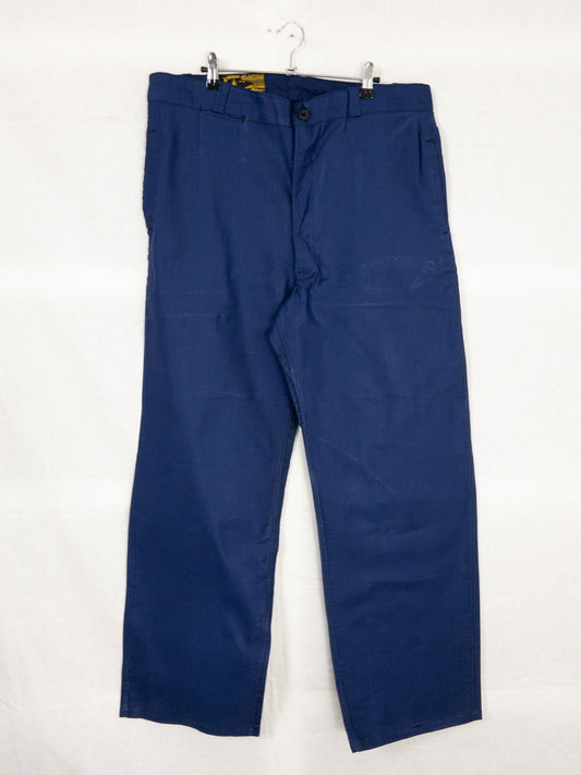 1960s French Work Pants, Deadstock, Size XL