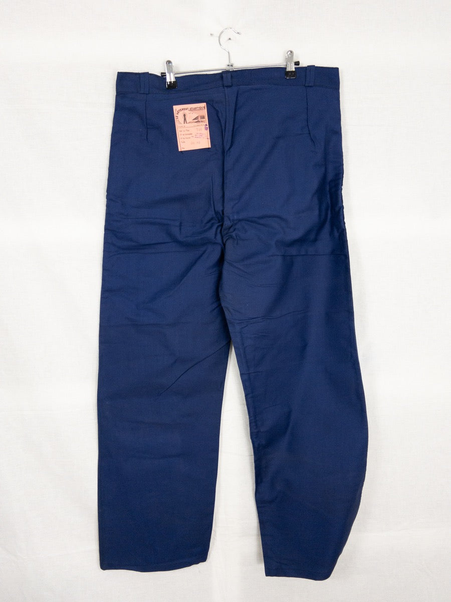 1960s French Work Pants, Deadstock, Size XL