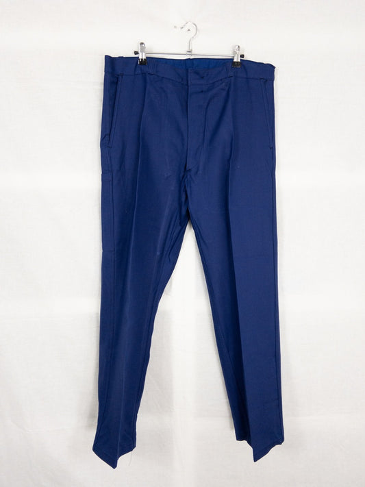1980s French Work Pants, Deadstock, Size L