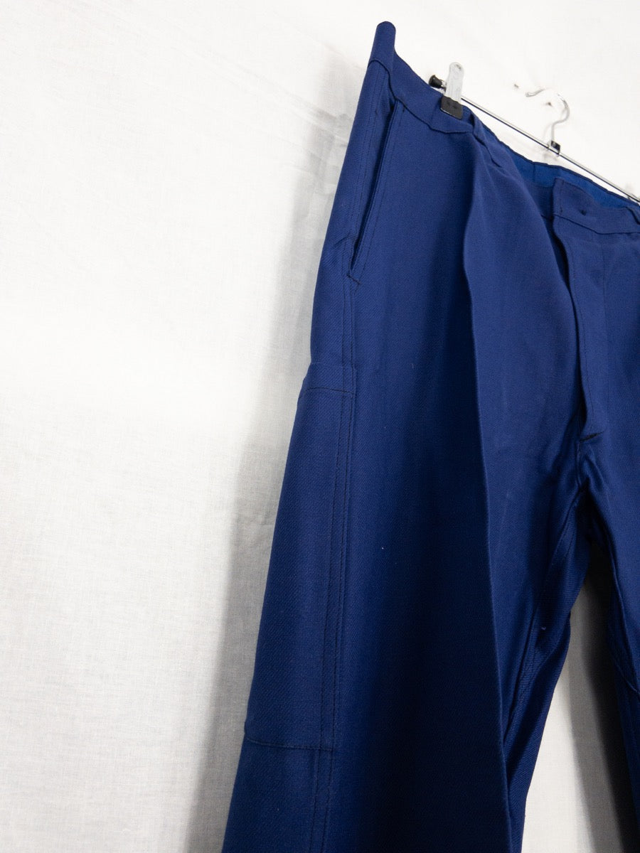 1980s French Work Pants, Deadstock, Size L