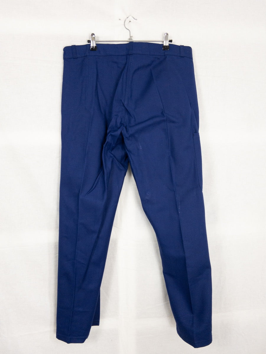 1980s French Work Pants, Deadstock, Size L