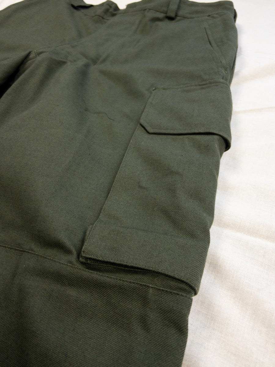 1960s French Army M47 Cargo Pants, Deadstock, Size L/XL