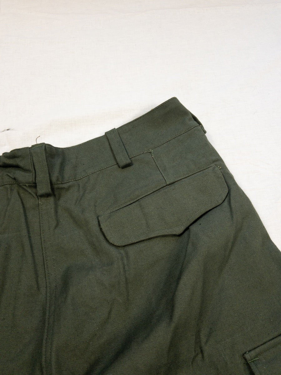 1960s French Army M47 Cargo Pants, Deadstock, Size L/XL