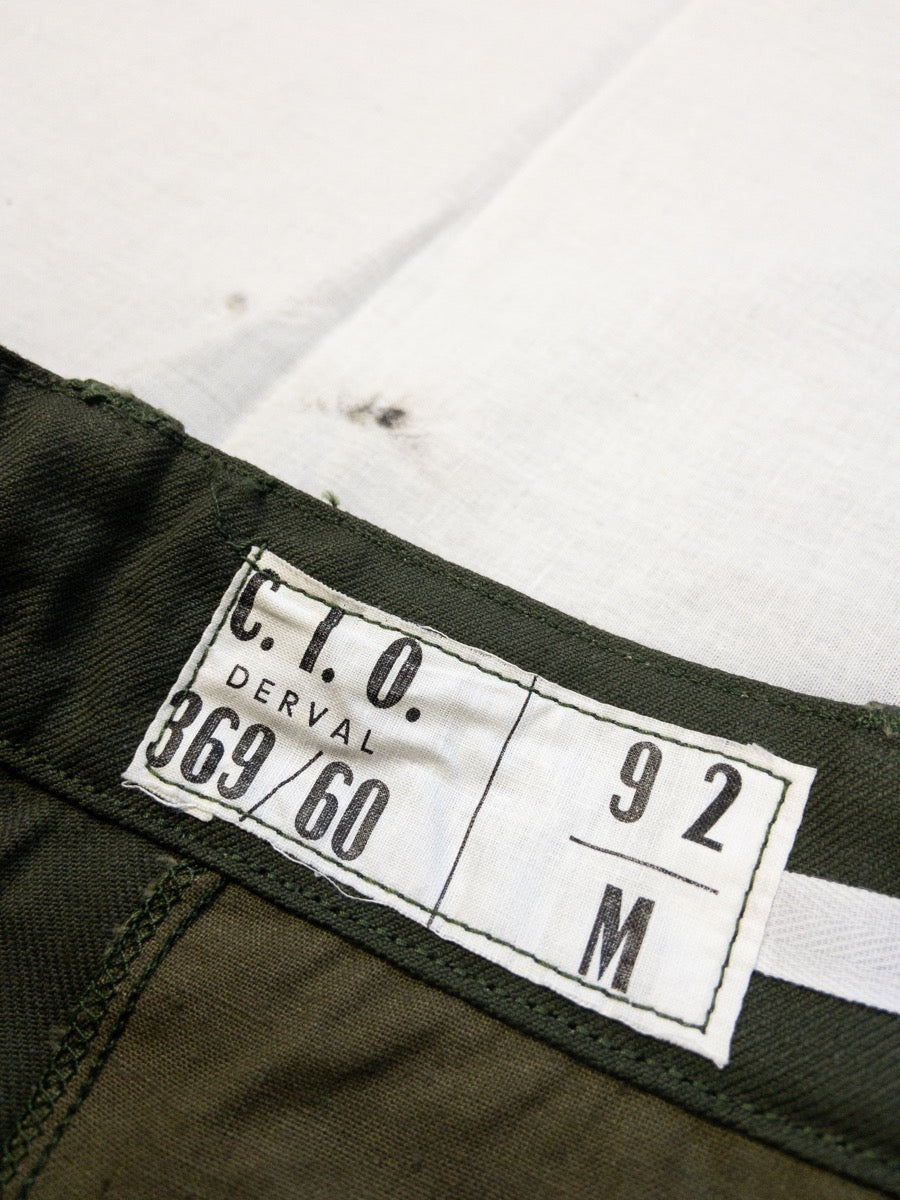 1960s French Army M47 Cargo Pants, Deadstock, Size L/XL