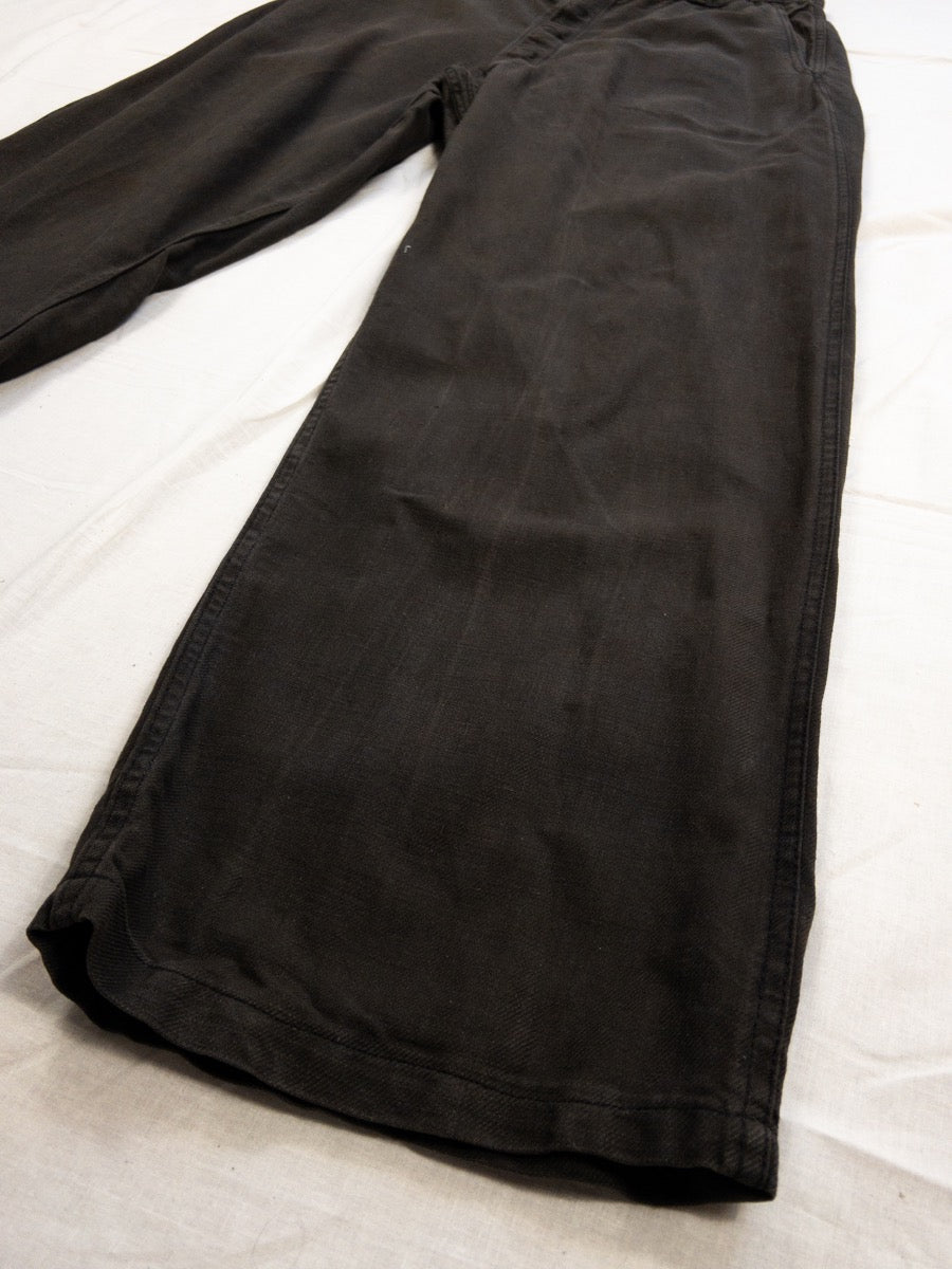 1970s French Brown Work Pants, Size XL