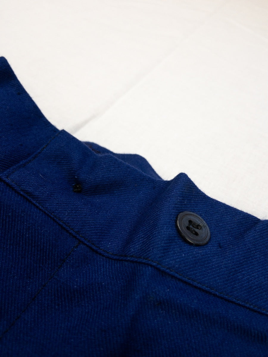 1960s Swedish Army Work Pants, Cinch Back, Size S/M