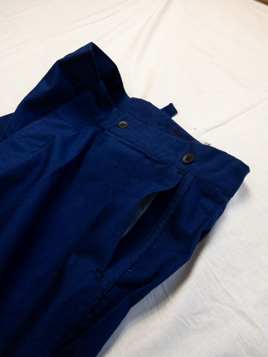 1960s Swedish Army Work Pants, Cinch Back, Size S/M