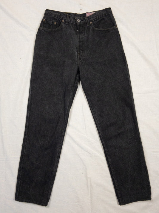 1990s Levi’s 901 Black Jeans, Made In France, W31 L32