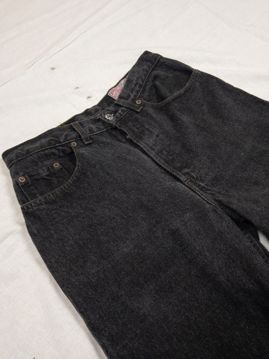 1990s Levi’s 901 Black Jeans, Made In France, W31 L32