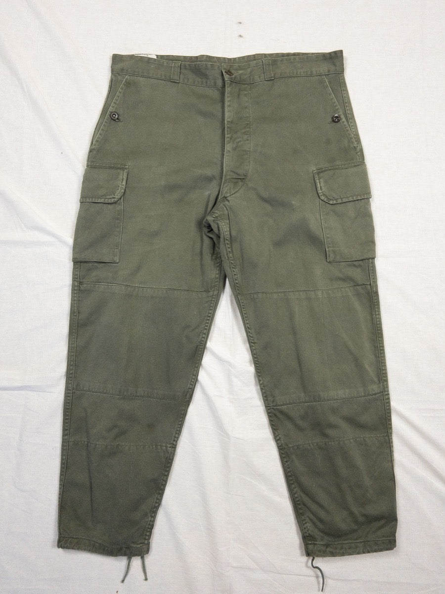 1972 M64 French Army Cargo Pants, Size 2XL
