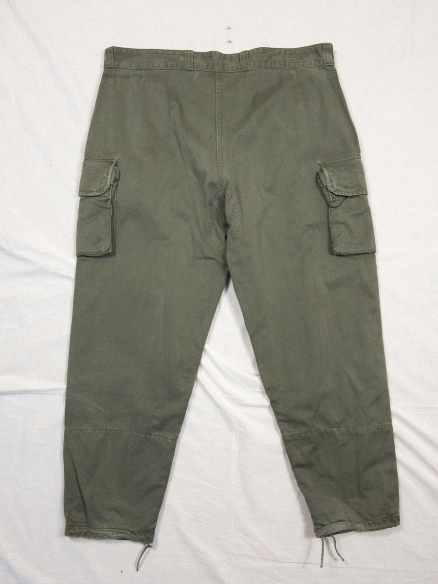 1972 M64 French Army Cargo Pants, Size 2XL