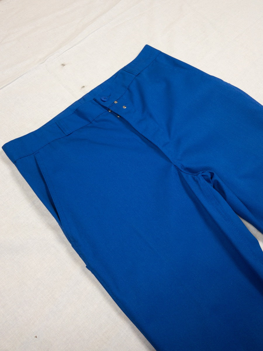 1990s French Blue Work Pants, Deadstock, Size M