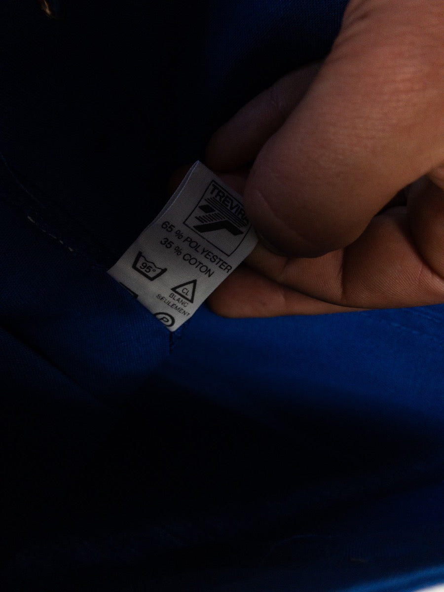 1990s French Blue Work Pants, Deadstock, Size M