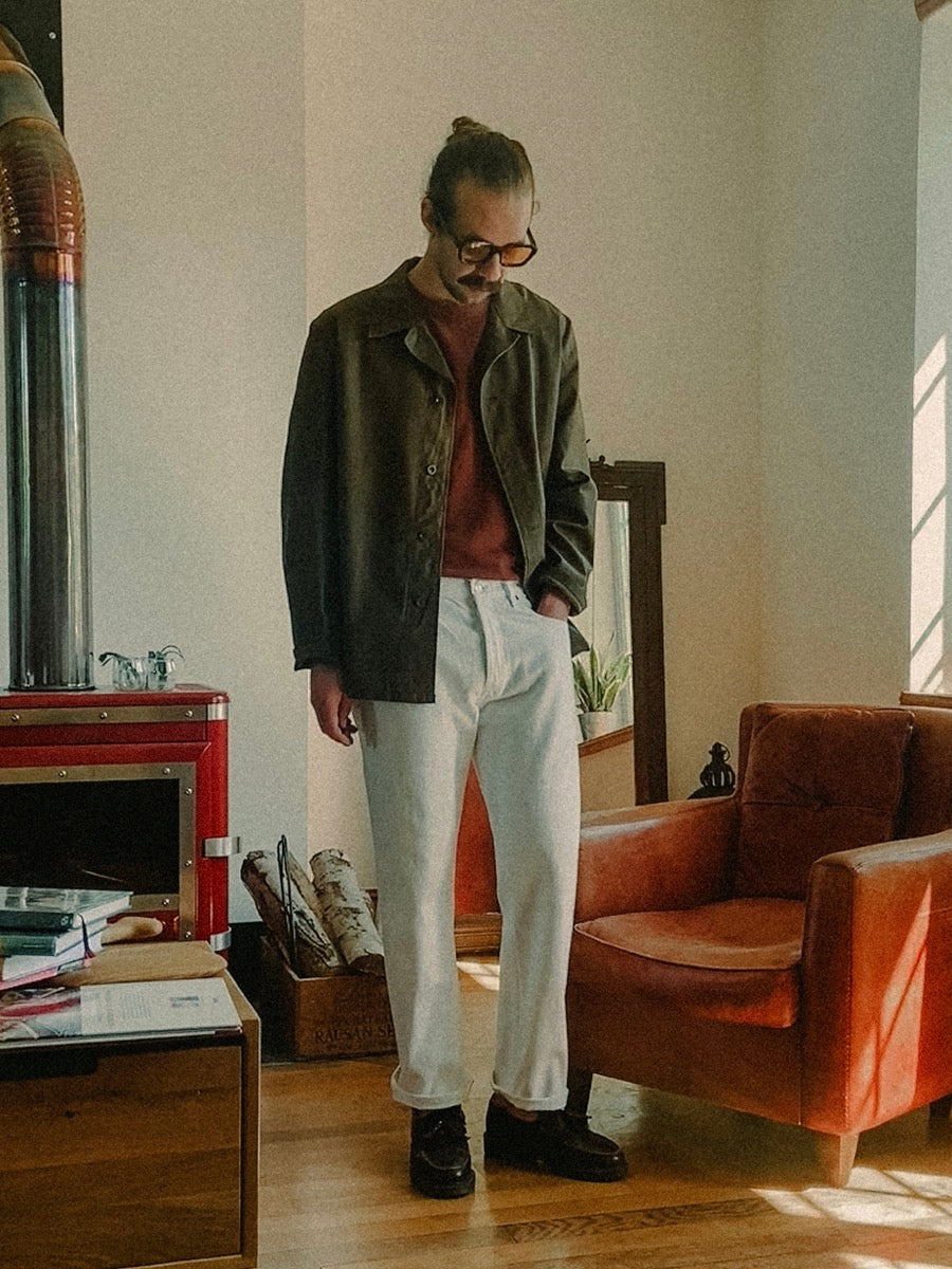 Vtg Levi’s 501 White Jeans, W33 L34