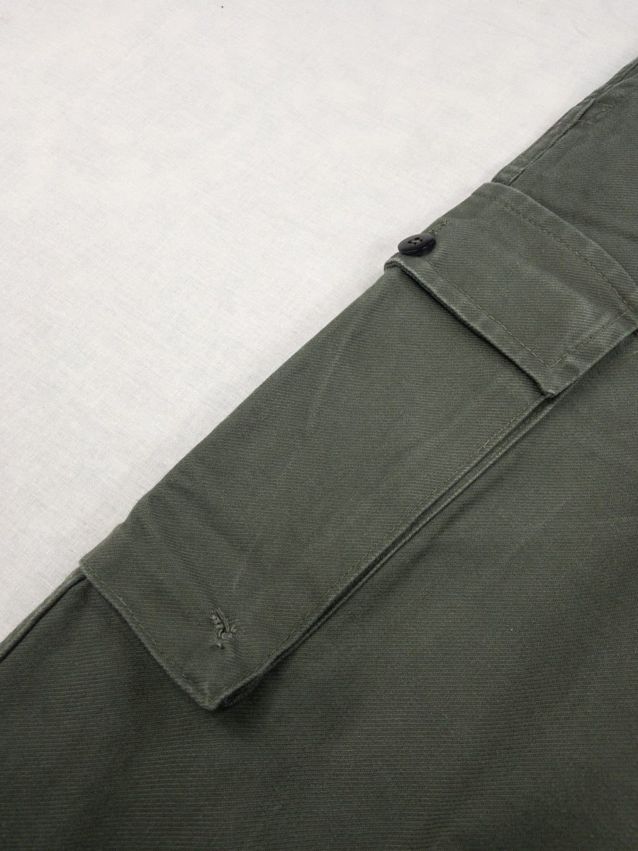 1980s French Hunting Cargo Pants, Size S