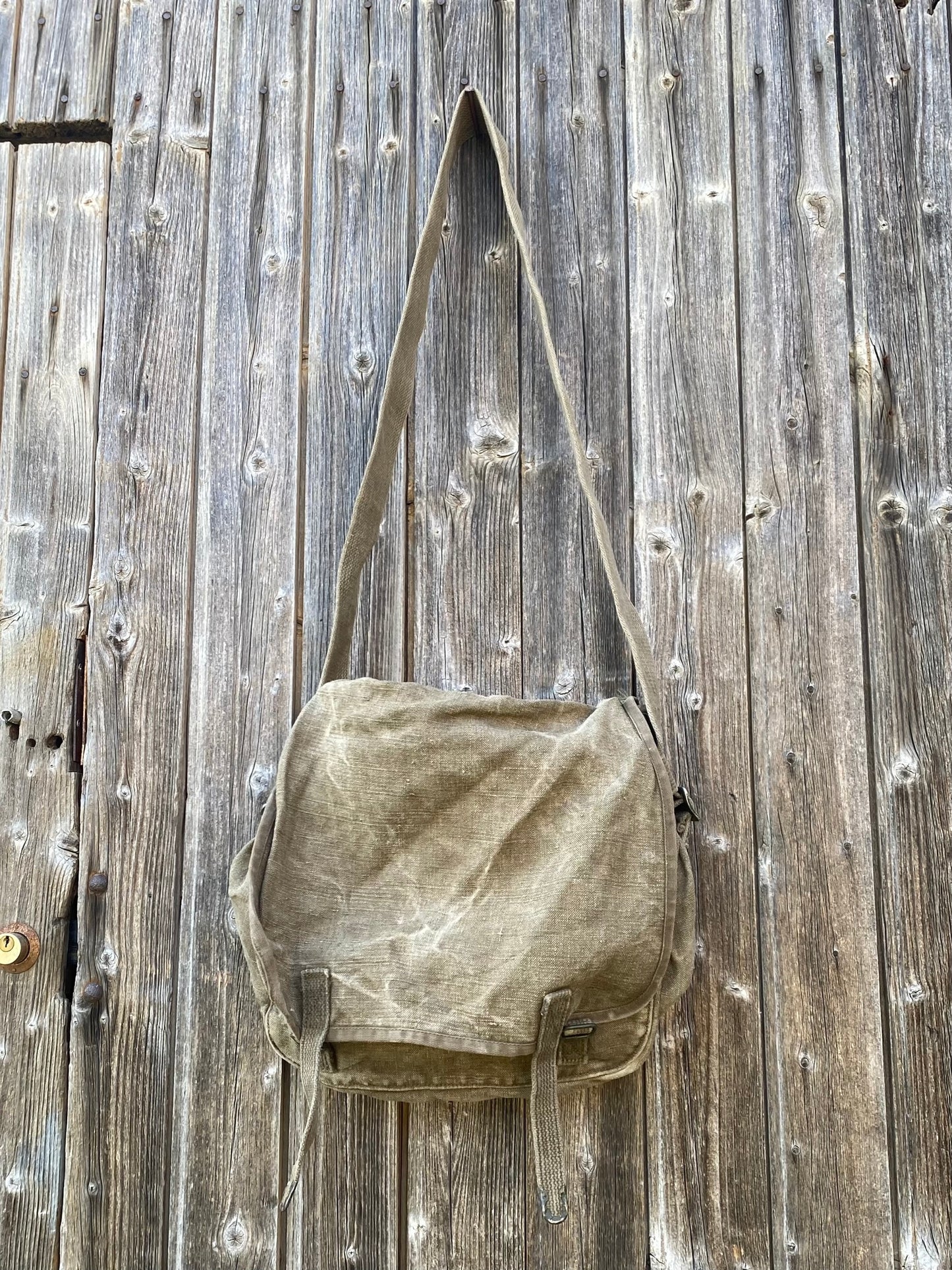 1950's French Army Messenger bag, « Musette TTA »