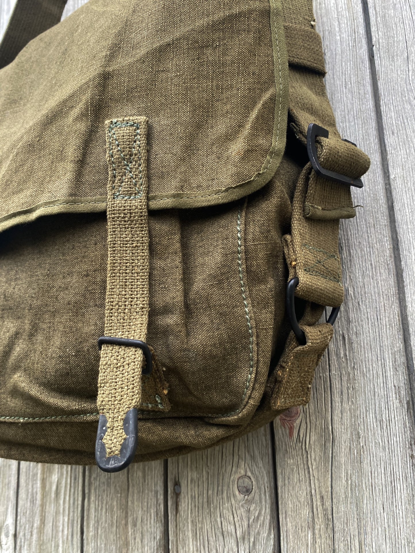 1950's French Army Messenger bag, « Musette TTA »