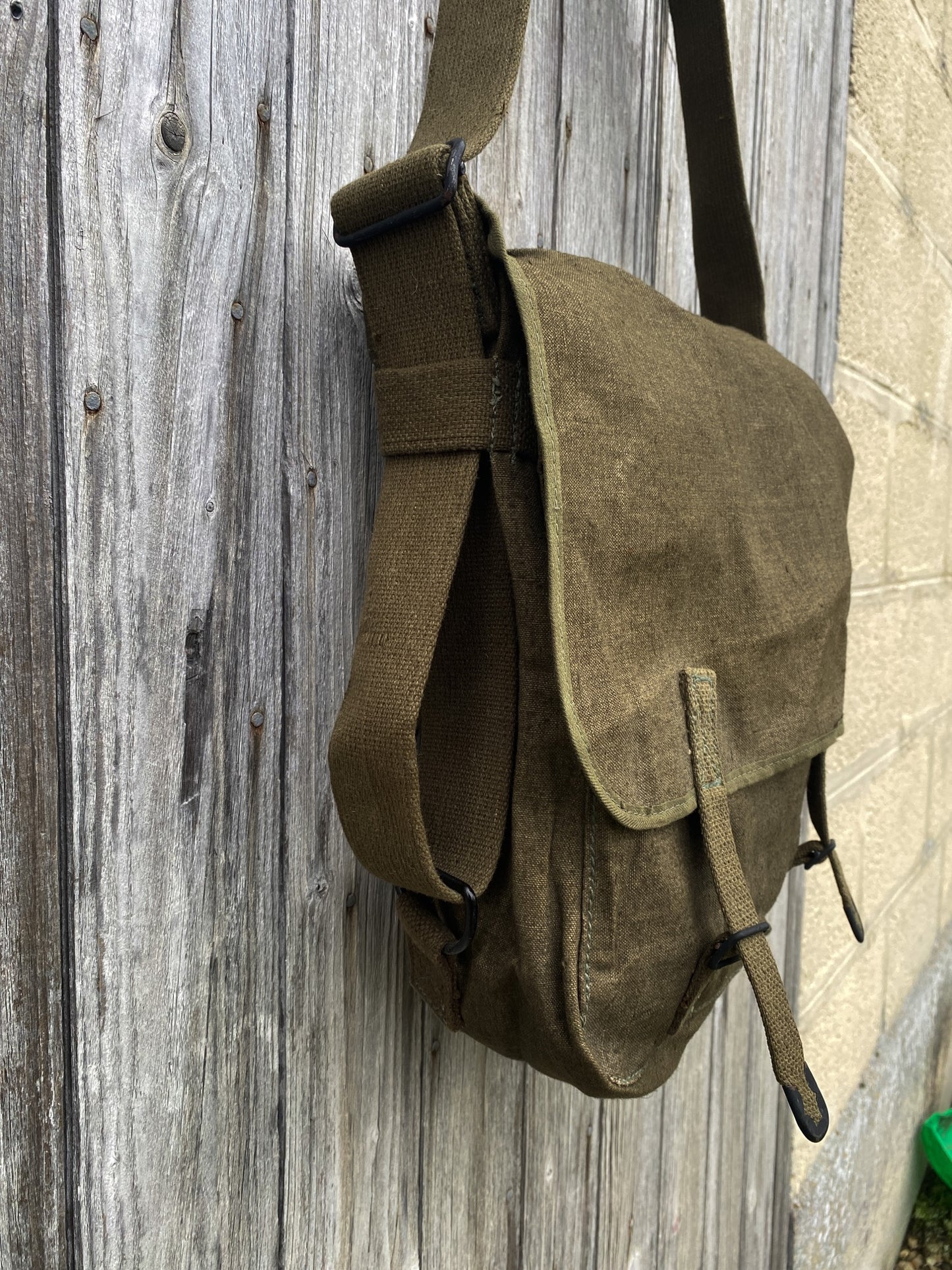 1950's French Army Messenger bag, « Musette TTA »