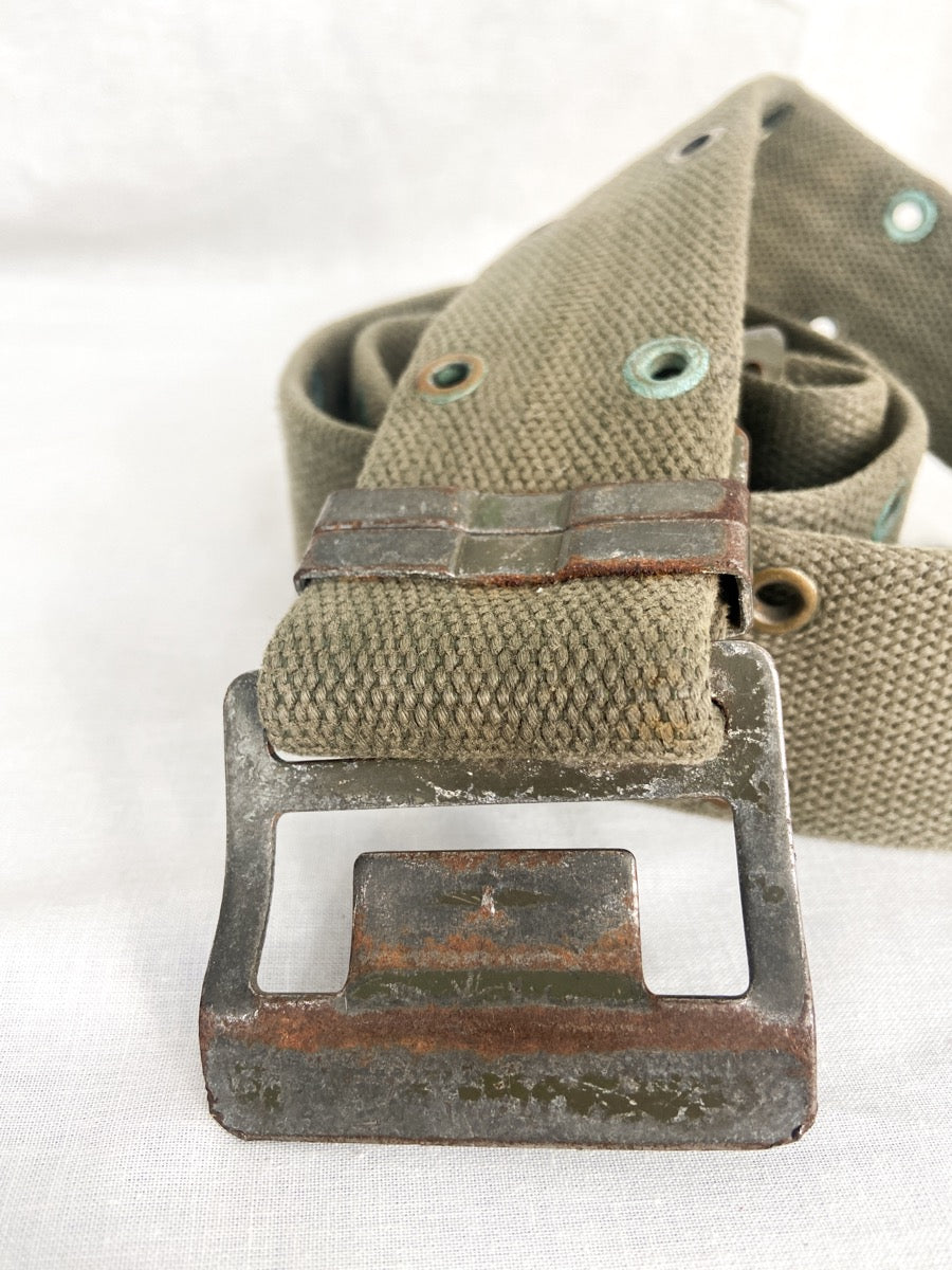 1980s French Army Fully Adjustable F1 Belt