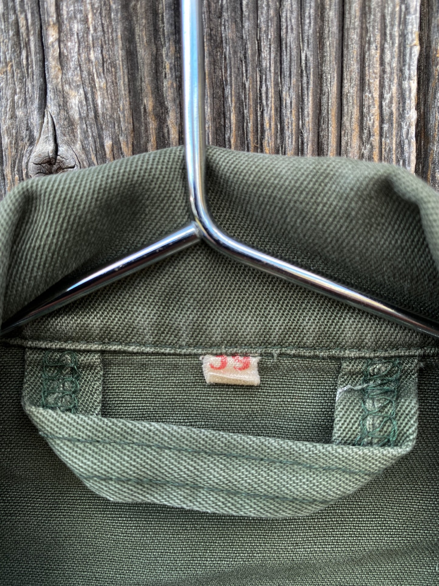 1970s Belgian Army Short Sleeves Shirts, Size S/M