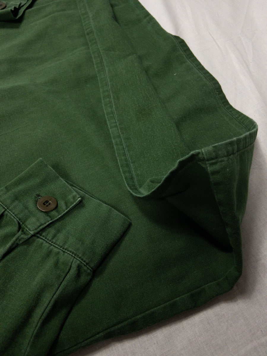 1960s M59 Swedish Army Popover Shirt, Size XL