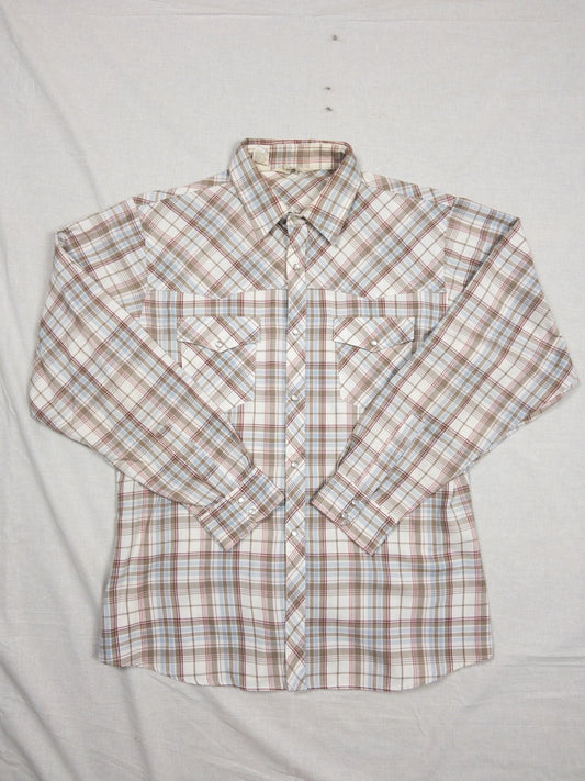 1980s Levi’s Light Western Shirt, Size XL