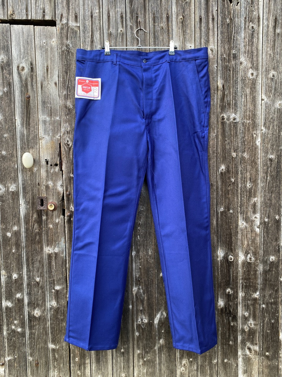 1990s French Chore Uniform, Deadstock Jacket & Trousers,  Size XXL