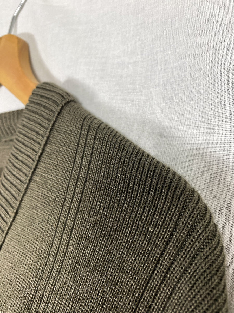 1960s NVA Wool Sweater, V-neck, Size XS & S