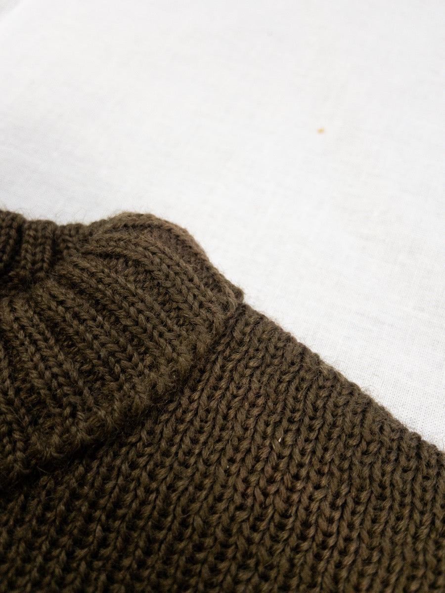 1940s French Army Wool Sweater, Deadstock, Size XS