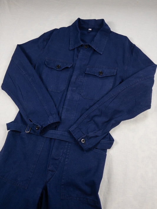 1970s French Work Coveralls, Size L/XL
