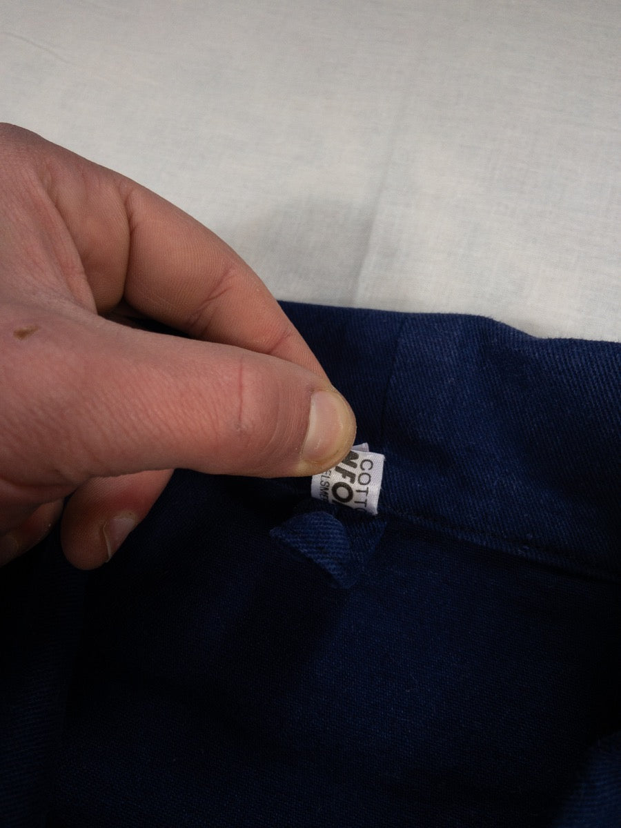 Combinaison de travail française des années 1970, Taille L/XL