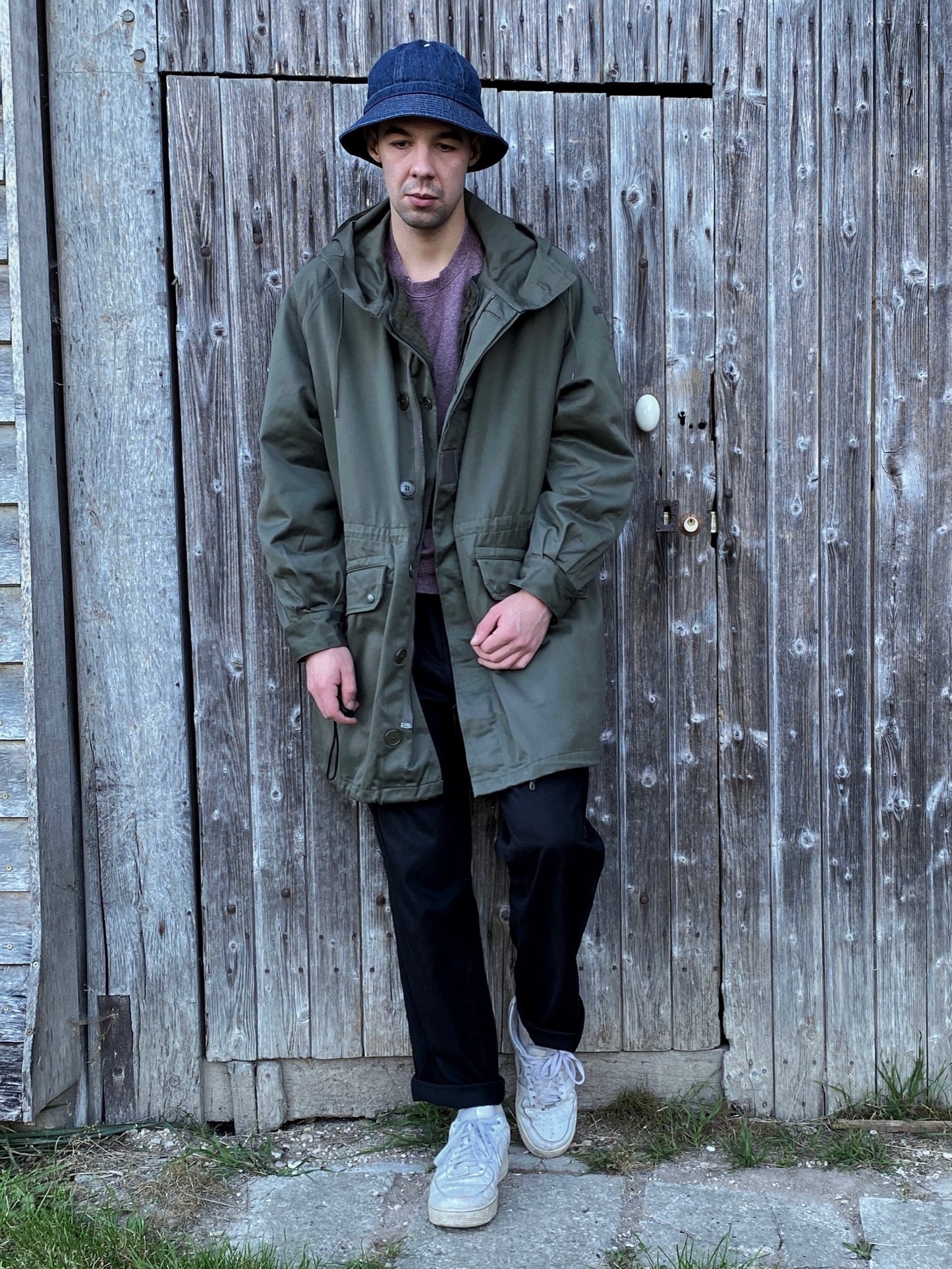 1980s French Army Parka, Size M/L