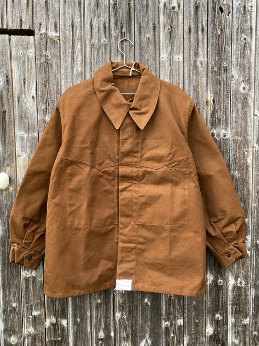 1960s French Railroad Jacket, Deadstock, Size L