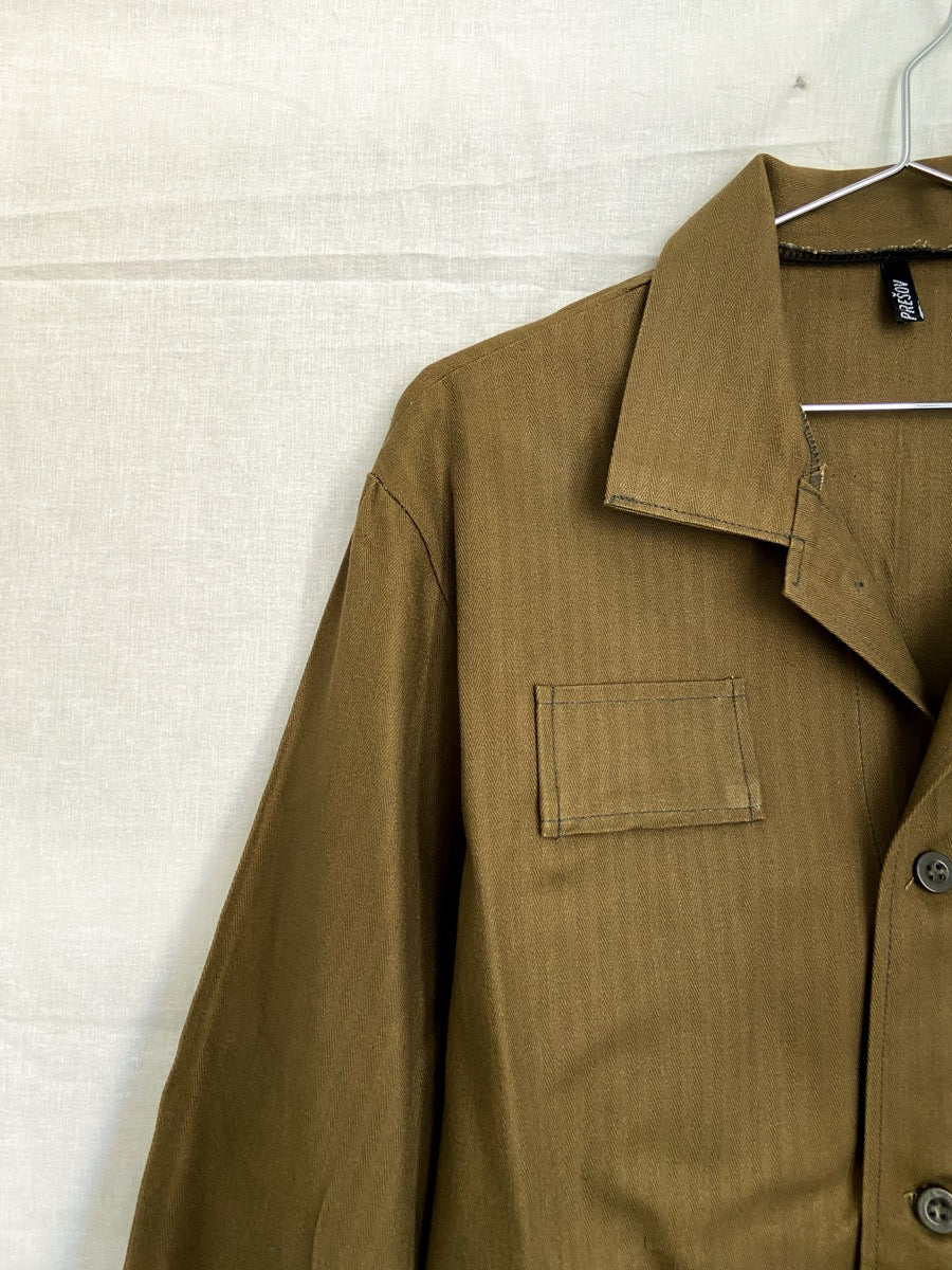 1970s Czech Light Work Jacket, Deadstock & HBT Size M